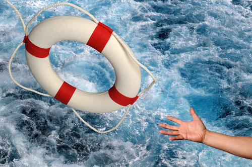 life ring swimming